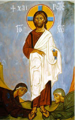 fresque du Christ