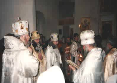 Liturgie Pontificale en prsence de Mgr Eusbe